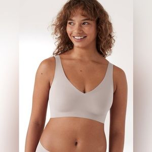 True & Co Body Boost Bra - Tan M